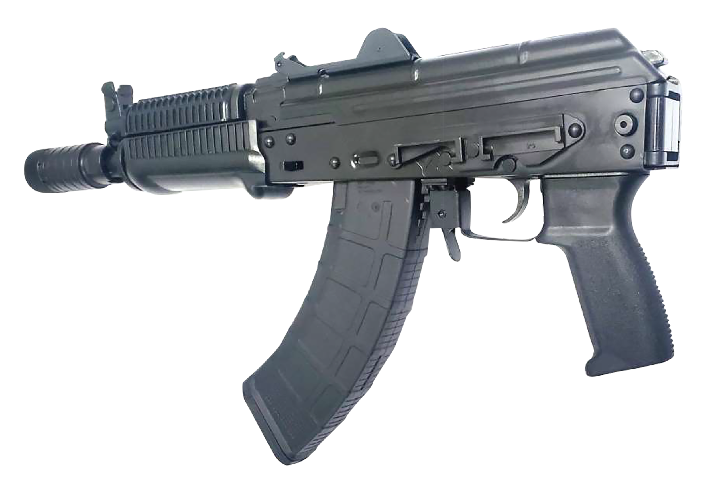 Riley Defense Inc RAK102KRINKWSF Krink 7.62x39mm 30+1 8.50" Black Nitride Threaded Barrel, Black Oxide Receiver, Black Polymer Grip