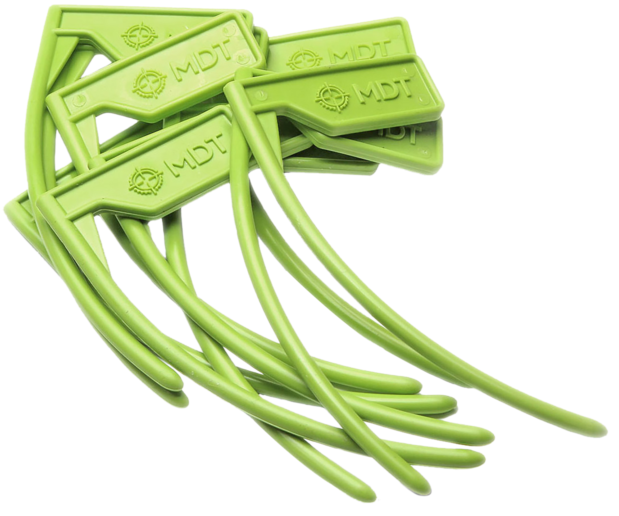 Mdt Sporting Goods Inc 104544GRN Chamber Flag For 22 Cal and Up Black Green 10 Pack