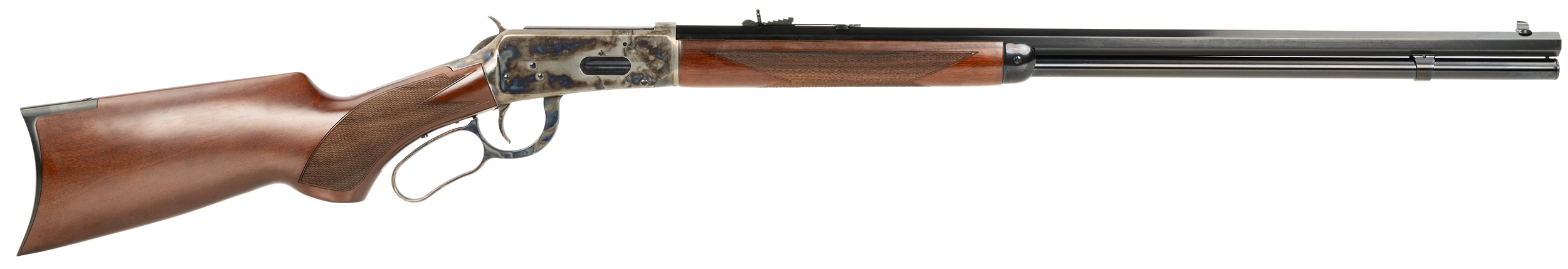 Cimarron CA2913 1894 Deluxe Full Size 30-30 Win 7+1 26" Blued Octagon Barrel, Color Case Hardened Stainless Steel Receiver, Walnut Fixed w/Pistol Grip Stock, Right Hand