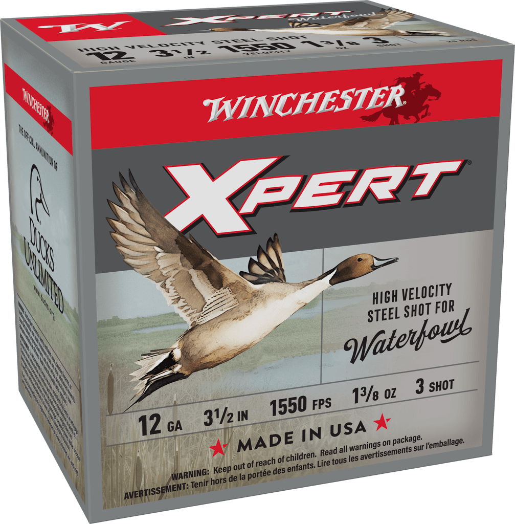 Winchester Ammo WEX12L3 Super X Xpert High Velocity 12Gauge 3.50" 1 3/8oz 3Shot 25 Per Box/10 Case