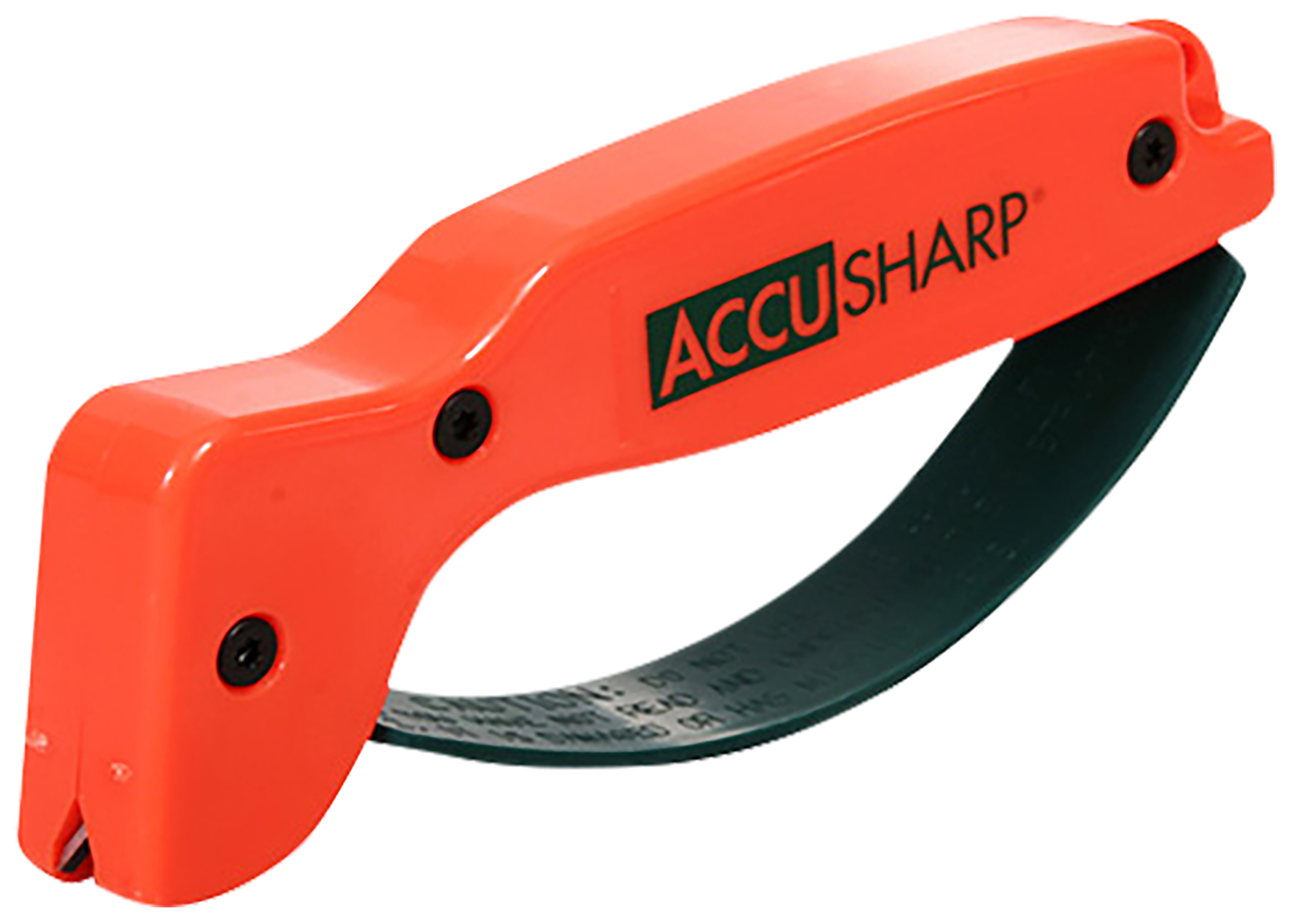 AccuSharp 014C Sharpener Hand Held Tungsten Carbide Sharpener Orange
