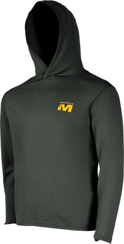 MUDDY DV8 STONEWOOL 200 HOODIE BASE LAYER PEAT MOSS X-LARGE