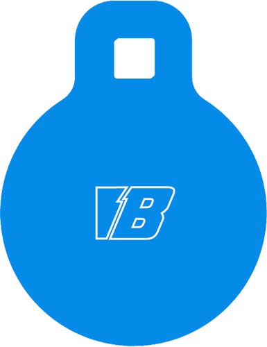 BASH TARGET AR500 GONG TARGET ROUND 3"-1/2" THICK