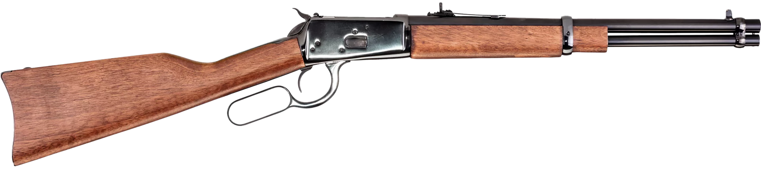 Rossi 923571613 R92  Carbine 38 Special +P/357 Mag 8+1, 16" Polished Black Oxide Steel Barrel, Polished Black Oxide Carbon Steel Receiver, Fixed Hardwood Stock, Right Hand