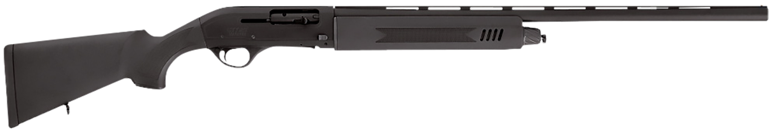 Escort HEPS41280501 PS  Full Size 410 Gauge Semi-Auto 3" 4+1 28" Black Vent Rib Barrel, Black Anodized Grooved Aluminum Receiver, Adjustable Black Synthetic Stock