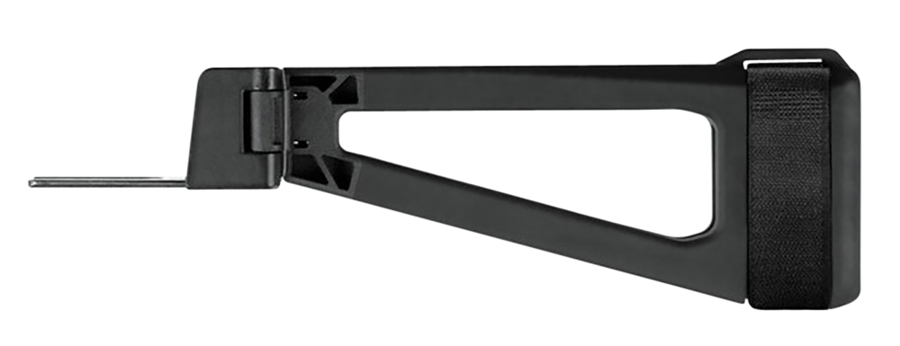 SB Tactical AKTF01SB AKTF Left Side Folding Black Synthetic with 11.75" OAL & Nylon Strap for AK-47, AK-74 (Tube Not Included)