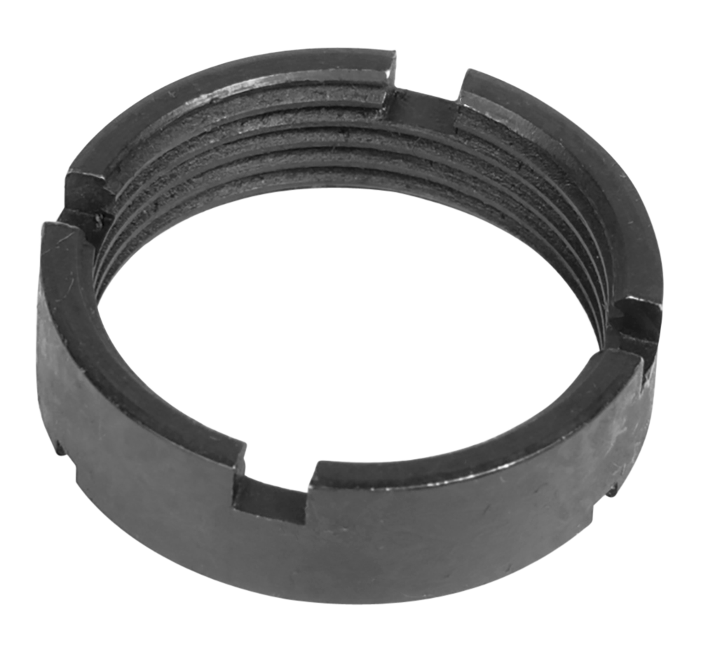 LBE Unlimited ARCNUT Castle Nut  4140 Steel Black Phosphate AR-15