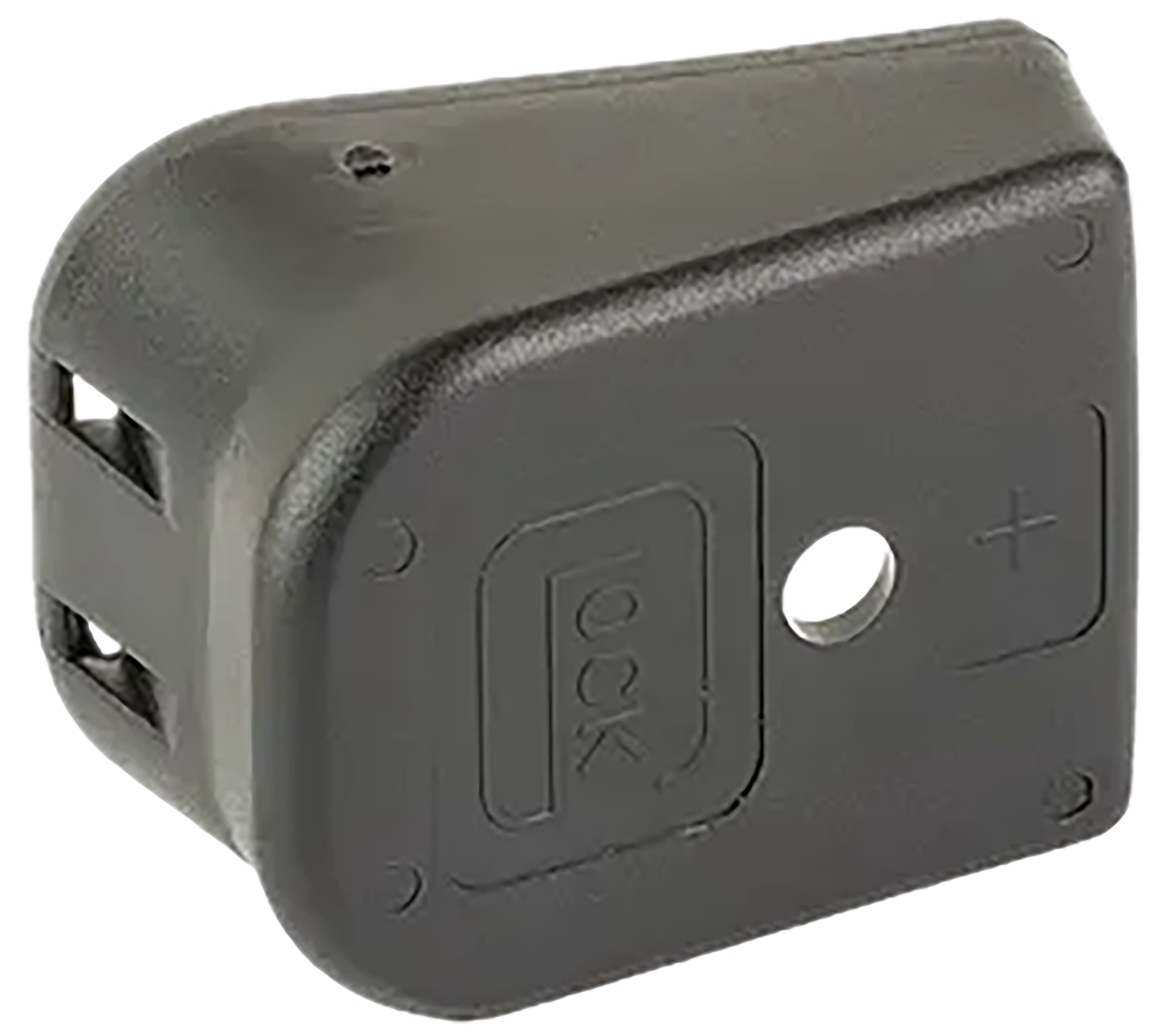 Glock 50975 Floor Plate Extended 9mm/40S&W/357Sig/45ACP Black Polymer