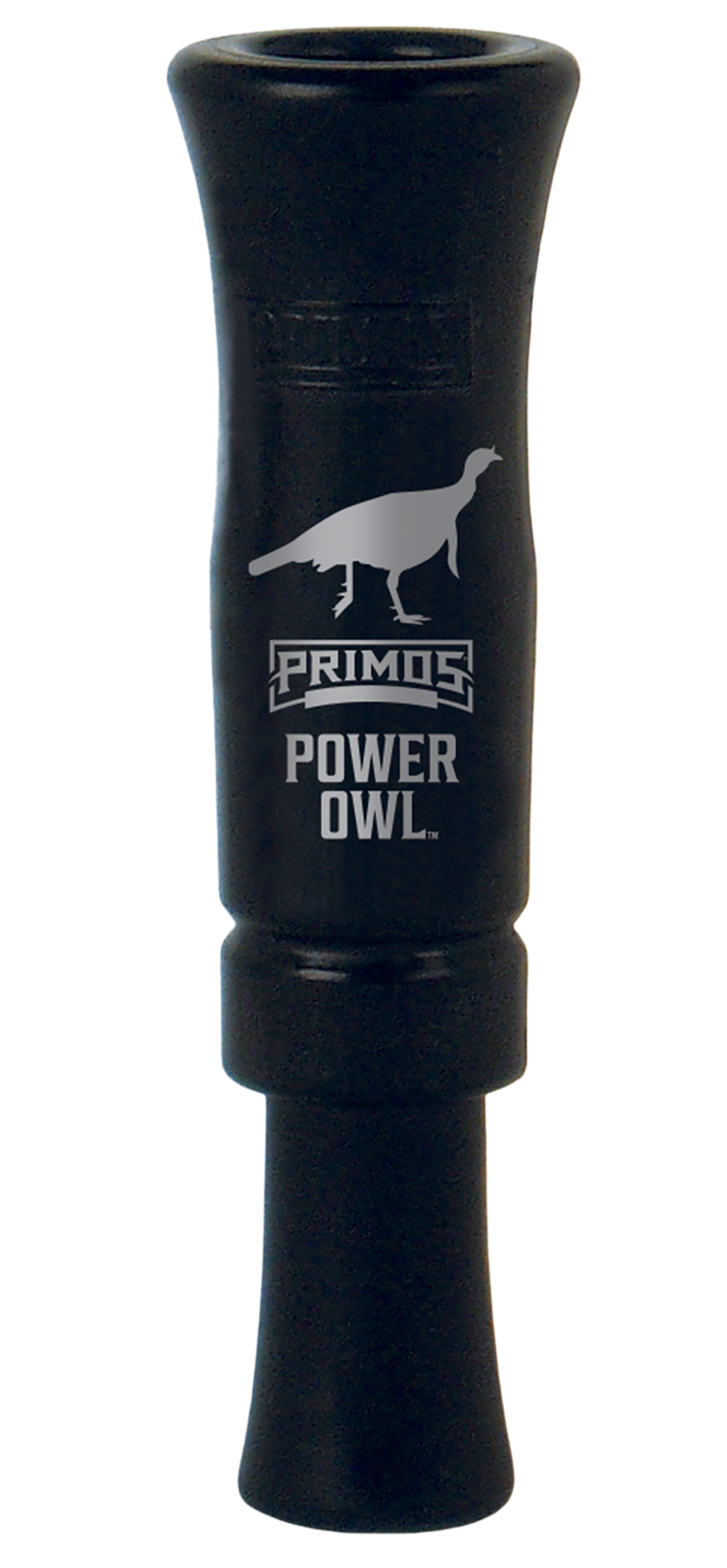 Primos 331 Power Owl Locator Open Call Owl Sounds Barred Owl Sounds Attracts Turkeys Black Acrylic