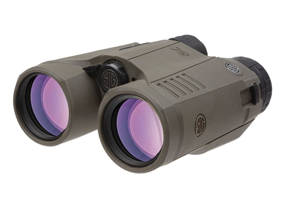 SIG SAUER KILO6K HD LRF BINOCULAR 10X42, RED OLED, BDX-U/X, OD GREEN