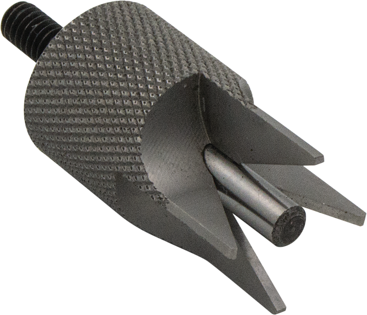 Hornady 050173 Lock-N-Load 4-Blade Outside Diameter Deburring Tool Silver Steel