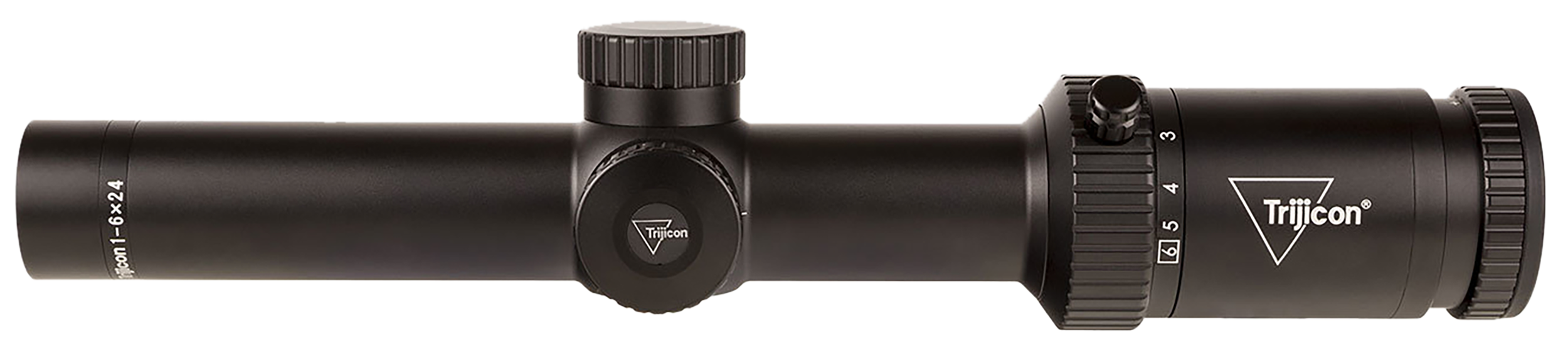 Trijicon 2900021 Credo HX  Satin Black 1-6x24mm 30mm Tube LED Illuminated Red MOA Segmented Circle Reticle
