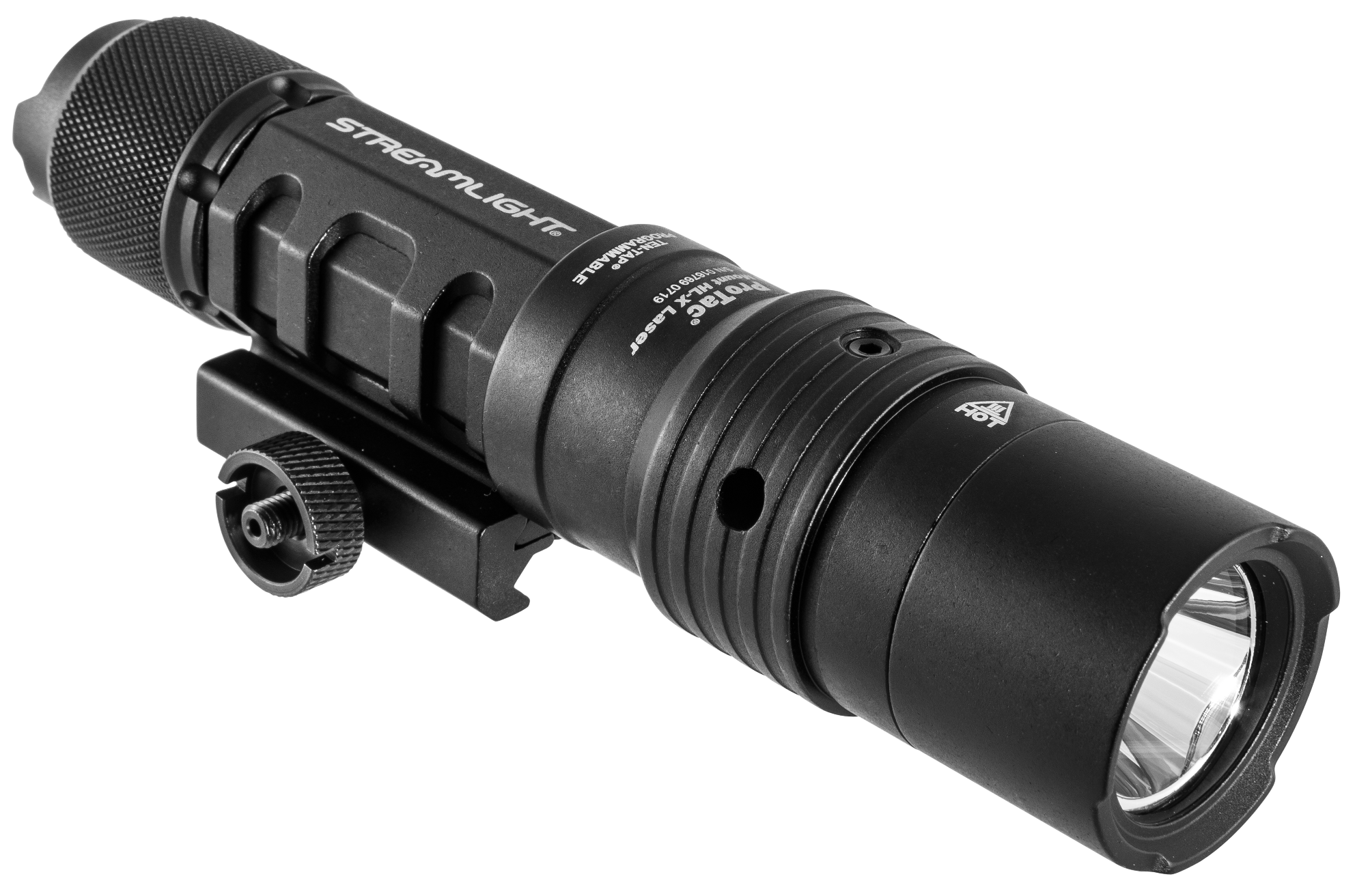 Streamlight 88090 ProTac HL-X Rail Mount Black Anodized Aluminum 60/1000 Lumens, White LED Bulb/Red Laser, 270 Meters Beam, Picatinny Rail Mount