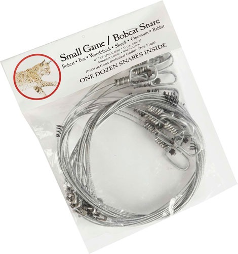 DUKE TRAPS #3 SNARE TRAP SMALL GAME BAG OF 12