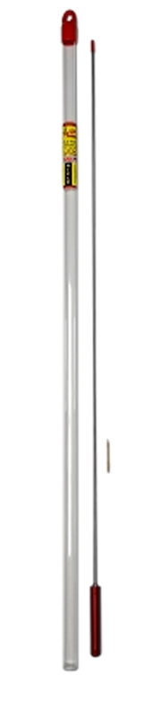 Pro-Shot 1PS3217 Micro-Polished Cleaning Rod .17/ .177 Cal Rifle #5-40" Thread 32.50" Stainless Steel w/Swivel Handle