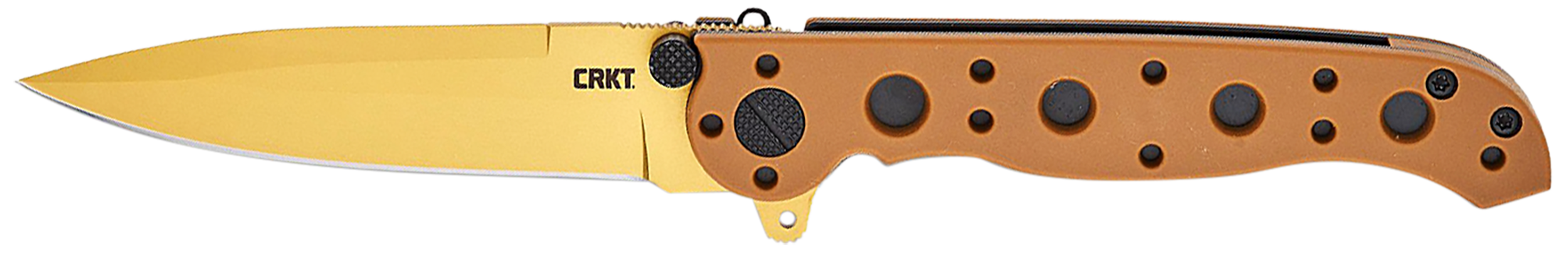 CRKT M16-01DZ M16-10DZ  EDC 3.03" Folding Plain Desert Tan D2 Steel Blade, Desert Tan GRN Handle