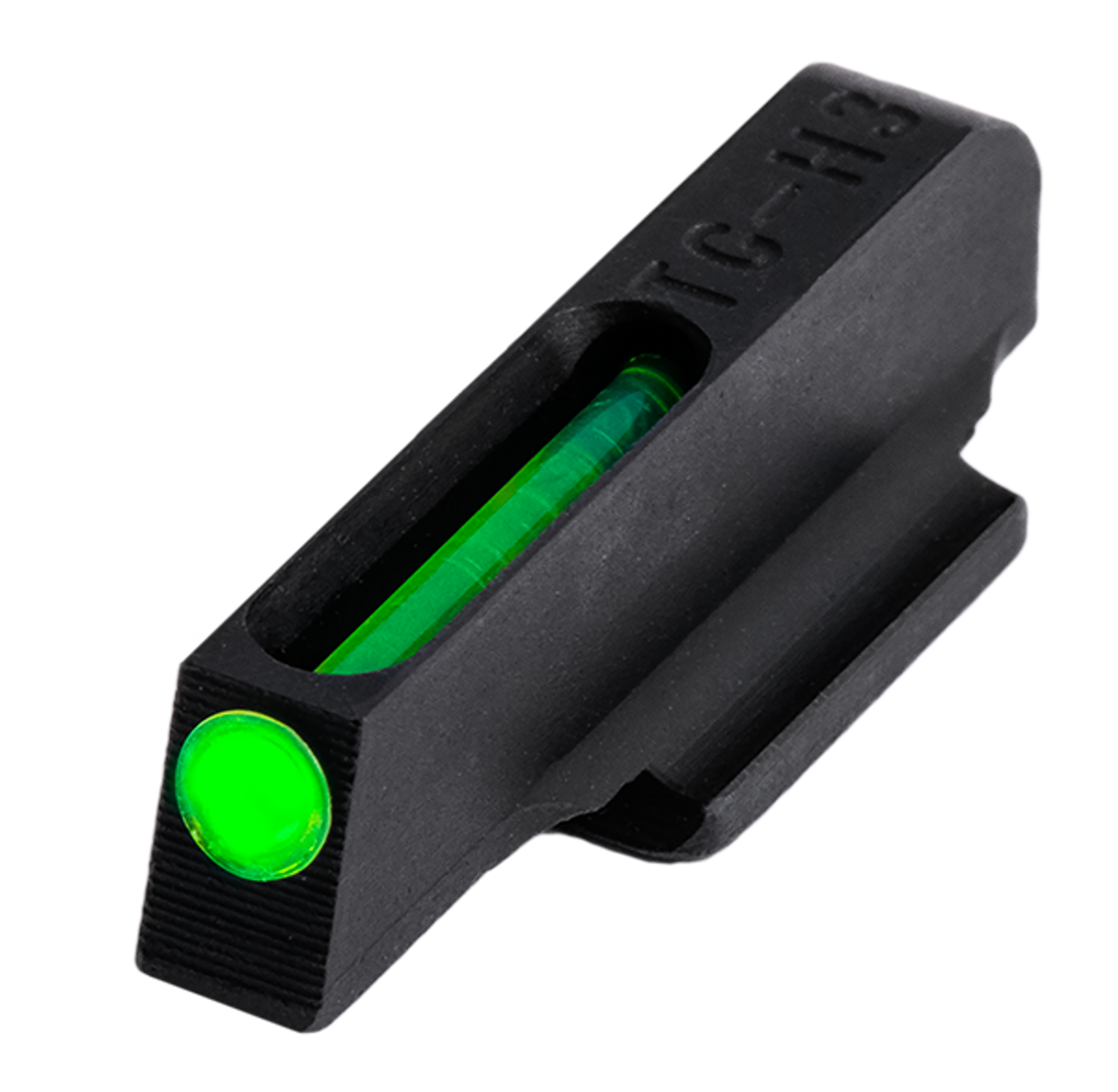 TruGlo TGTG131RT1 TFO Green/Tritium/Fiber Optic Front Sight-Green/Tritium/Ruger SR9/SR9c