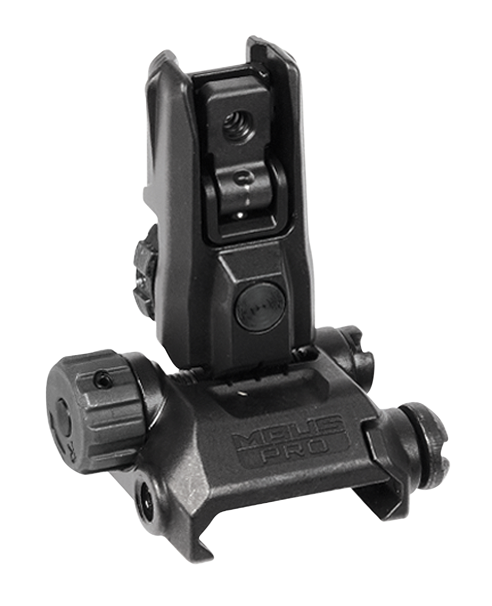 Magpul MAG527-BLK MBUS Pro LR Adjustable Sight Rear Black Adjustable for AR-15