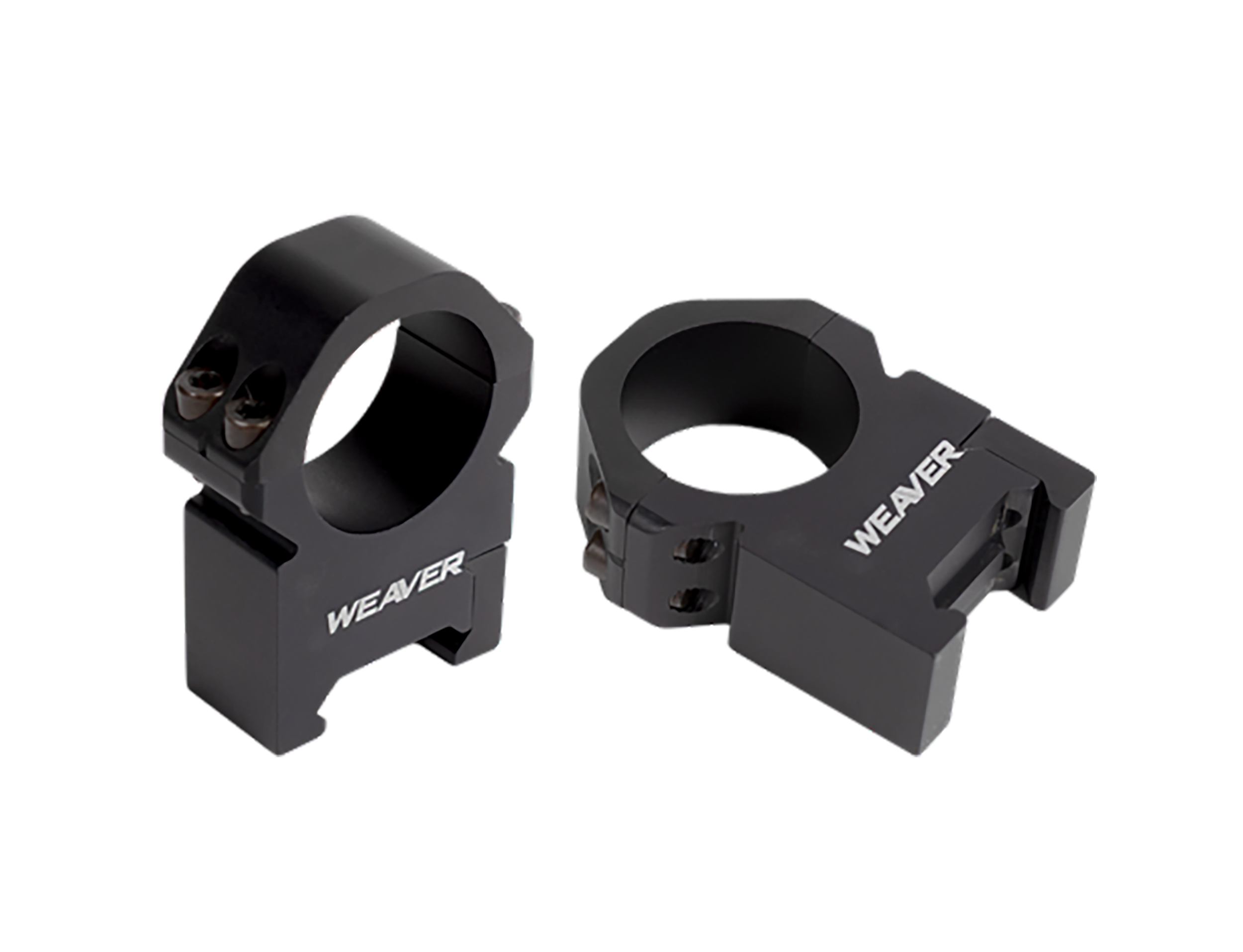 Weaver Mounts 48386 Precision  Black Aluminum 30mm Tube Medium