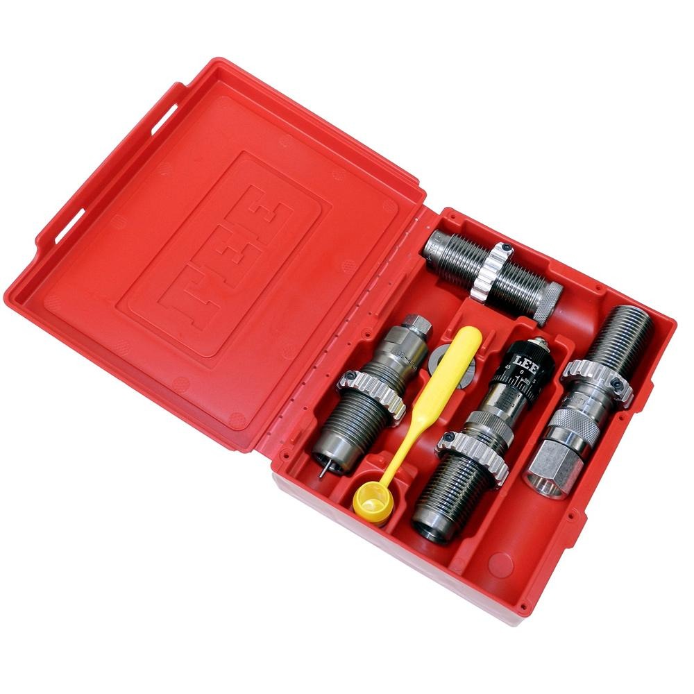 Lee 12.7x42mm 50 Beowulf Micrometer  Full Length Sizing Steel 4-Die Set