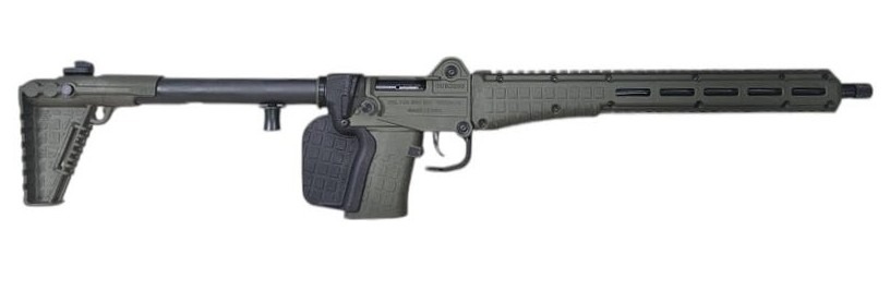 Kel-Tec SUB2000 Gen3 9mm 16.15" 10rd Green CA Compliant Rifle