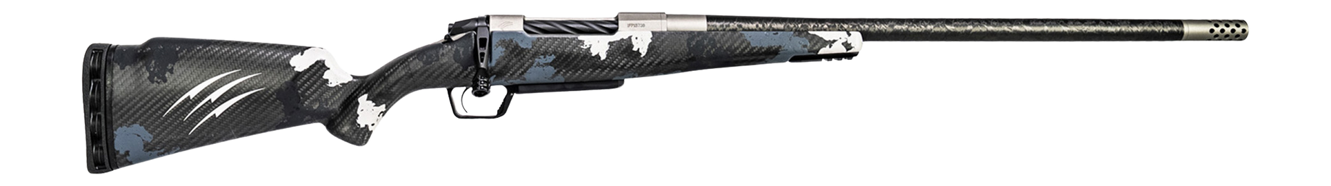 Fierce Firearms ROGSCX22CM22GP Carbon Rogue XP 22 Creedmoor 3+1 22" Carbon Fiber Match Grade Barrel, Glacier Cerakote Stainless Steel Drilled & Tapped Receiver, Picatinny Rail Forend, Phantom Camo C3