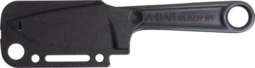 KA-BAR FORGED WRENCH KNIFE 3" PLAIN EDGE BLACKOUT W/SHTH