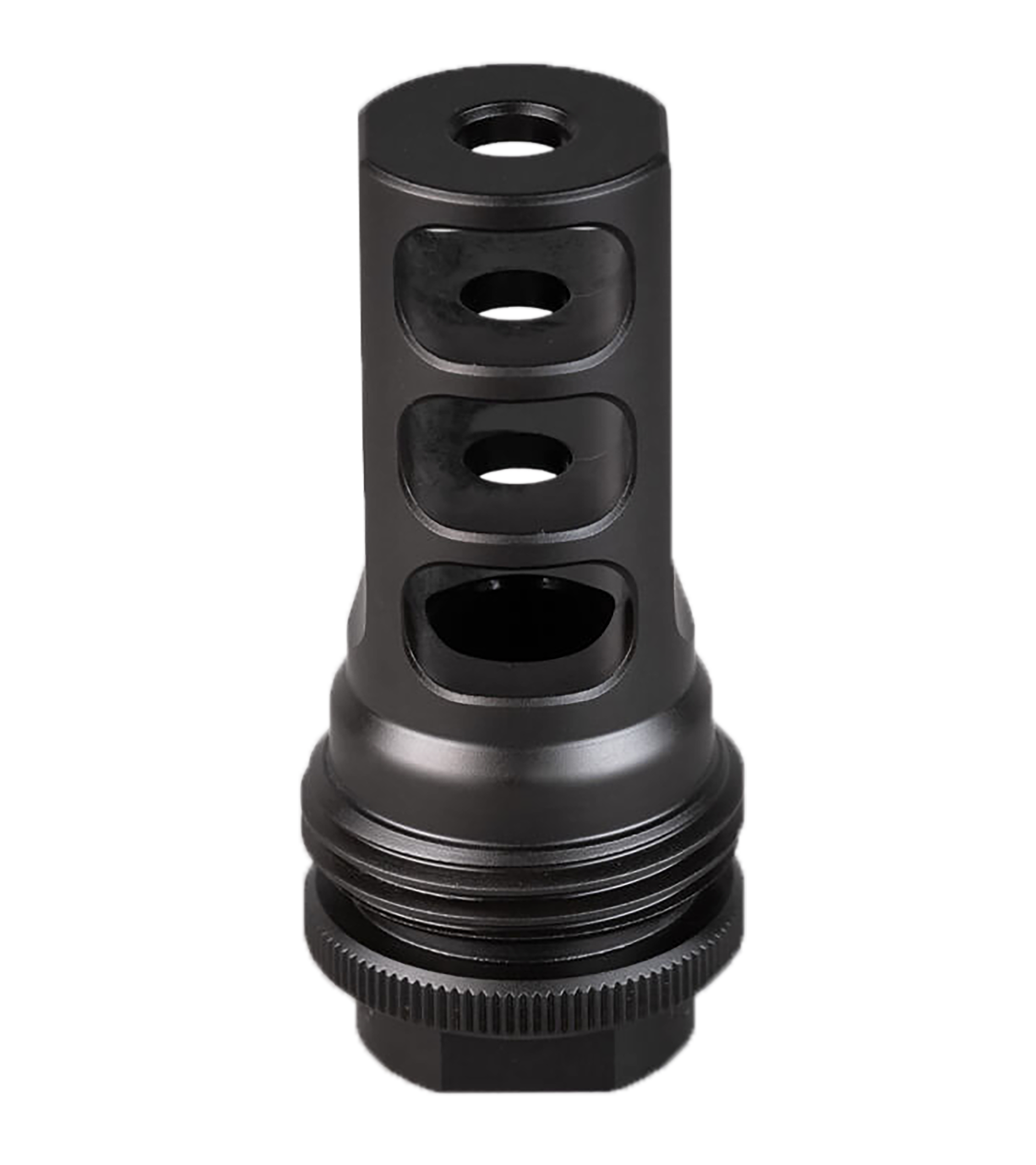 SilencerCo AC2631 ASR Muzzle Brake Black Nitride 3/4"x24 Threads 458 Cal