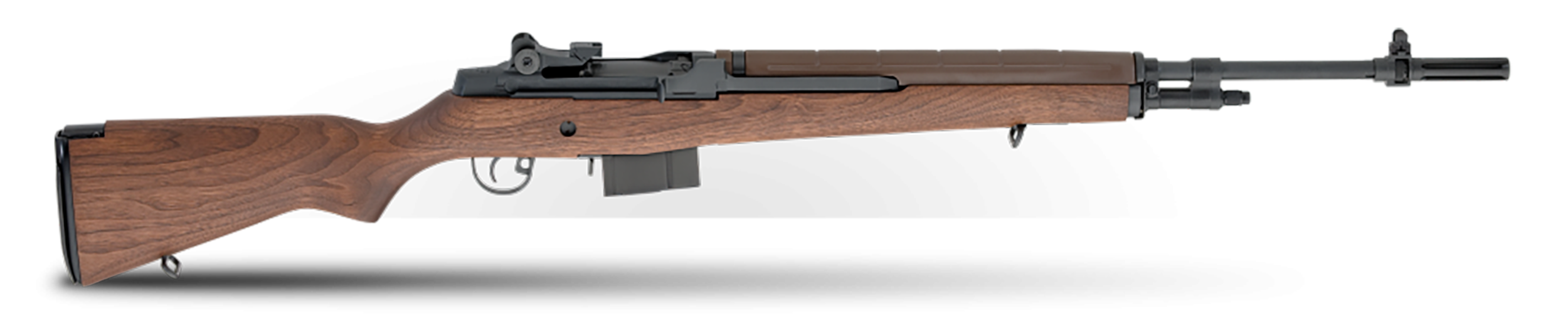 Springfield Armory MA9102 M1A Standard Issue 308 Win/7.62x51mm 10+1 22" Black Parkerized Steel Barrel, Black Parkerized Steel Receiver, Walnut Fixed Stock, Right Hand