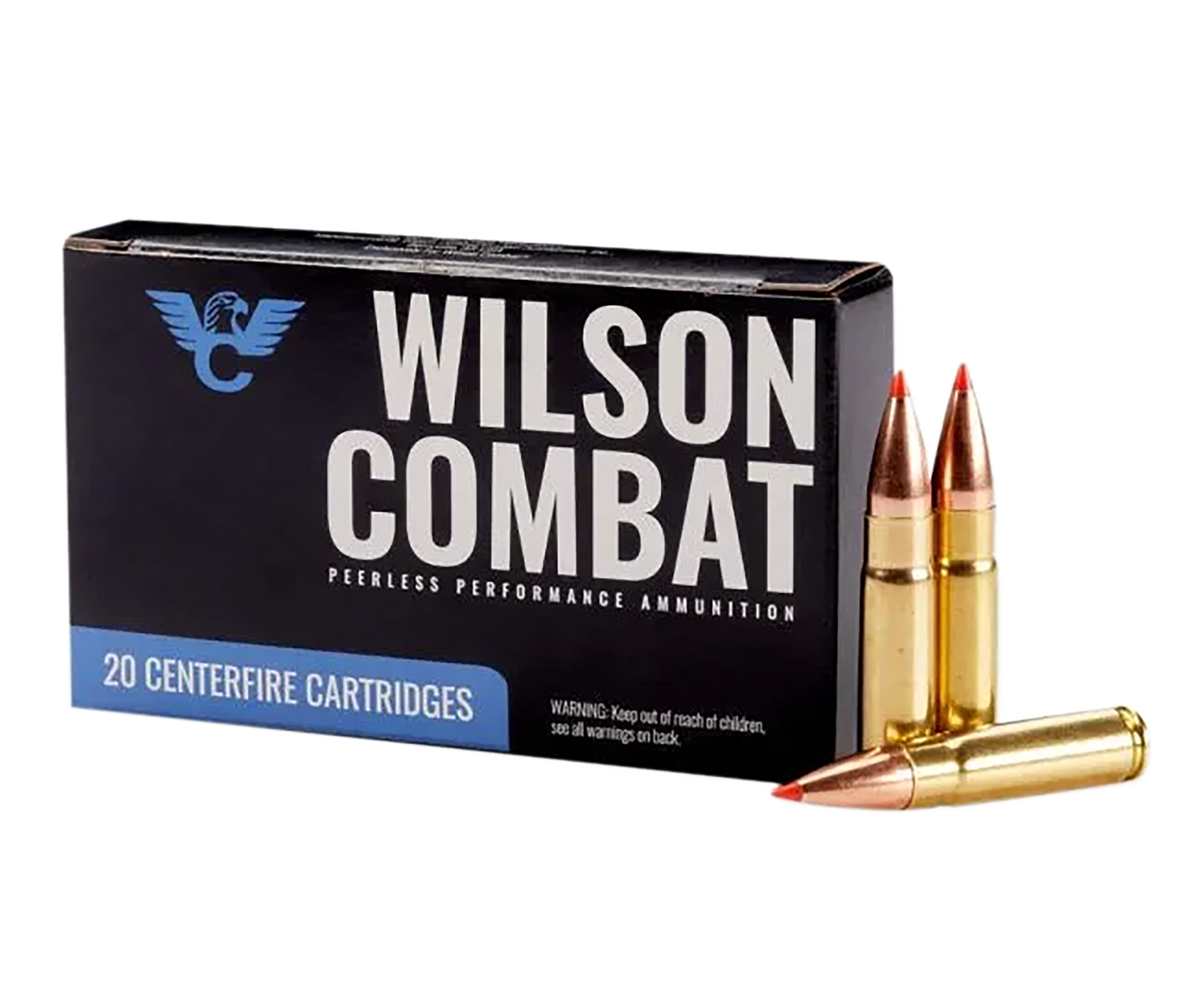 Wilson Combat A300BLK110VMAX   300Blackout 110gr Hornady V-Max 20 Per Box/10 Case