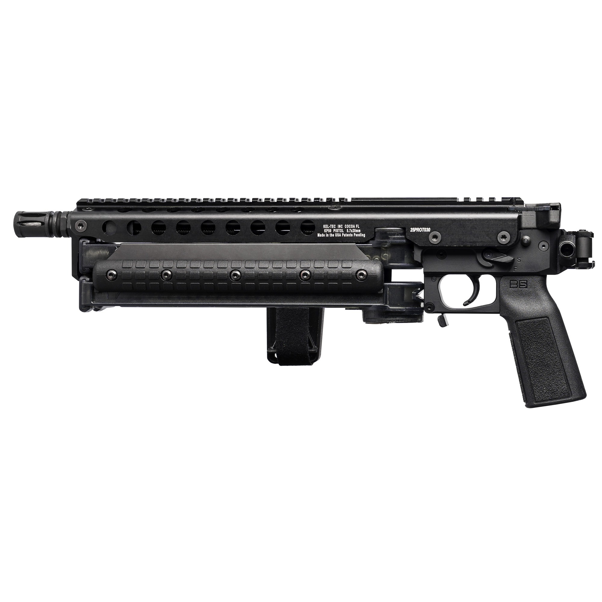 Kel-Tec KP50 5.7x28mm 9.6" 50rd Brace Pistol