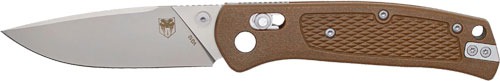 COBRATEC EDC SCOUT BAR LOCK 3.12" MOCHA STAINLESS STEEL