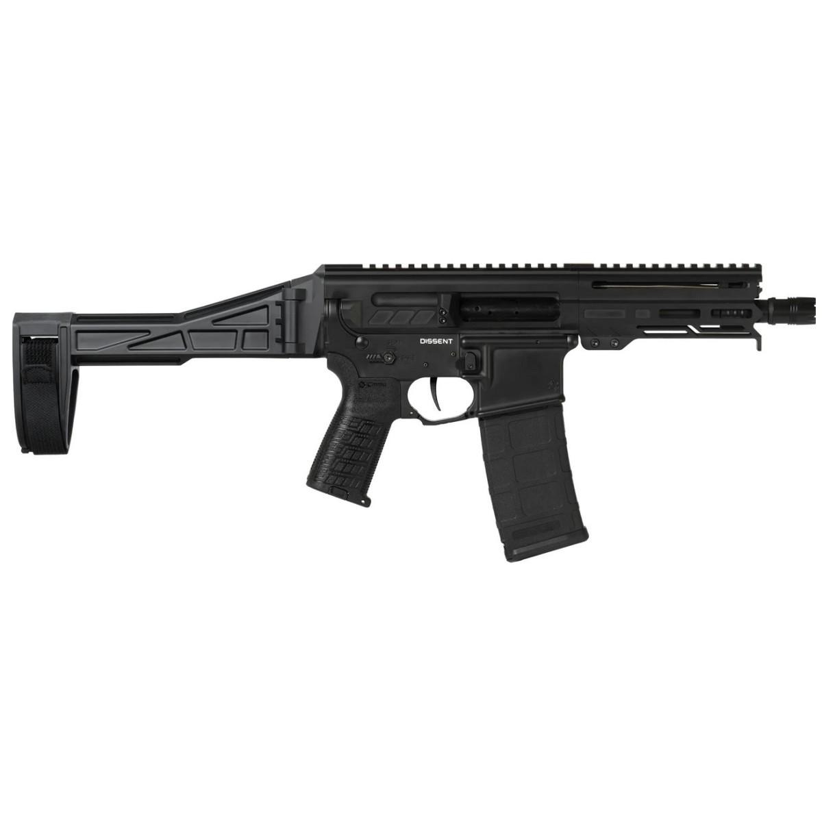 CMMG DISSENT Mk4 300BLK 30rd (1) Magazine 6.5in BRACED pistol Armor Black