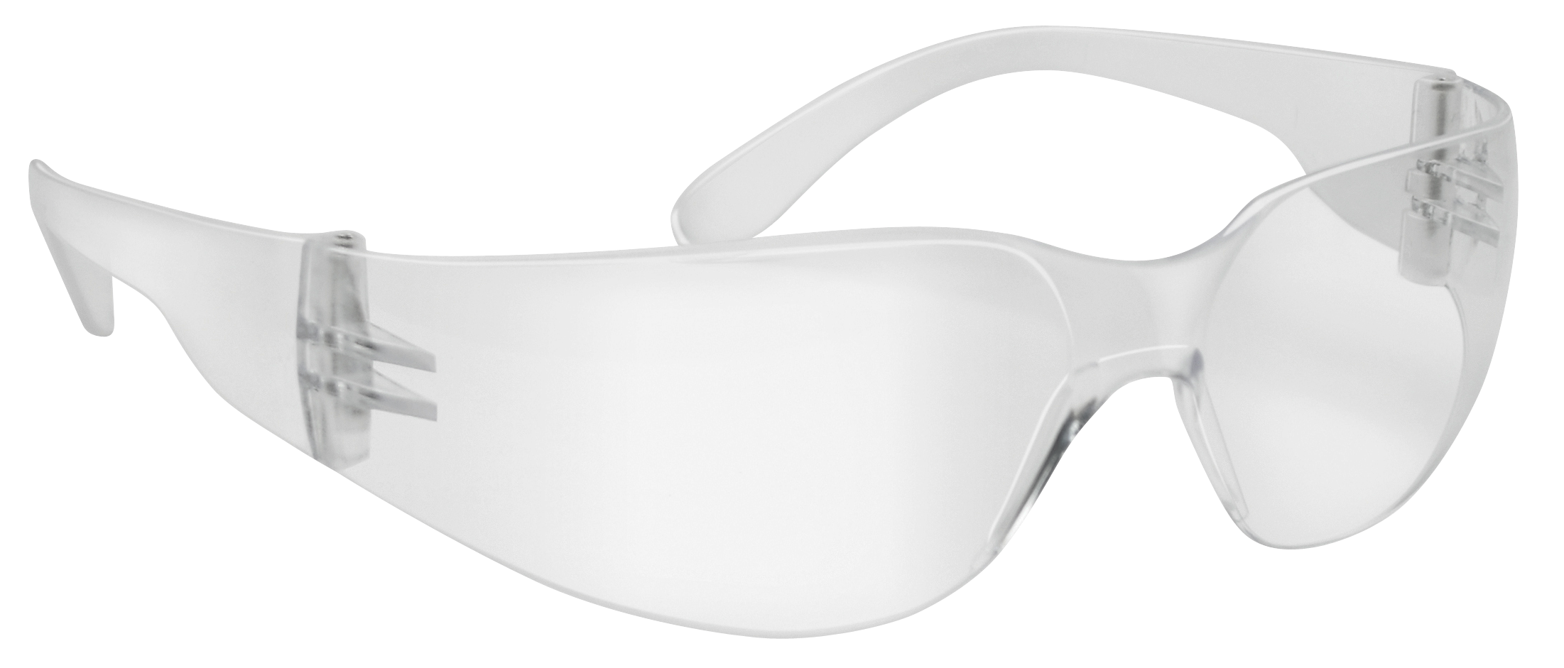 Walker's GWPWRSGLCL Sport Glasses Clearview Adult Clear Lens Polycarbonate Clear Frame