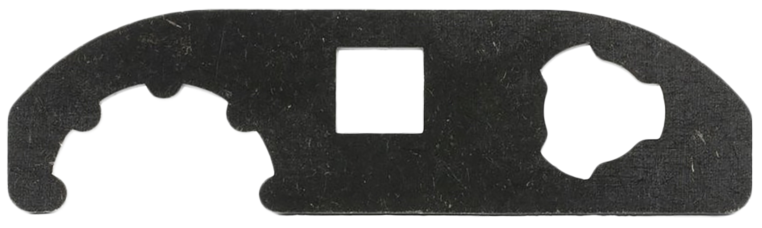 Angstadt Arms AA093LBCWR 3 Lug Wrench made of Steel with Black Nitride Finish & 1/2" Opening for Angstadt Arms QD Blast Shield