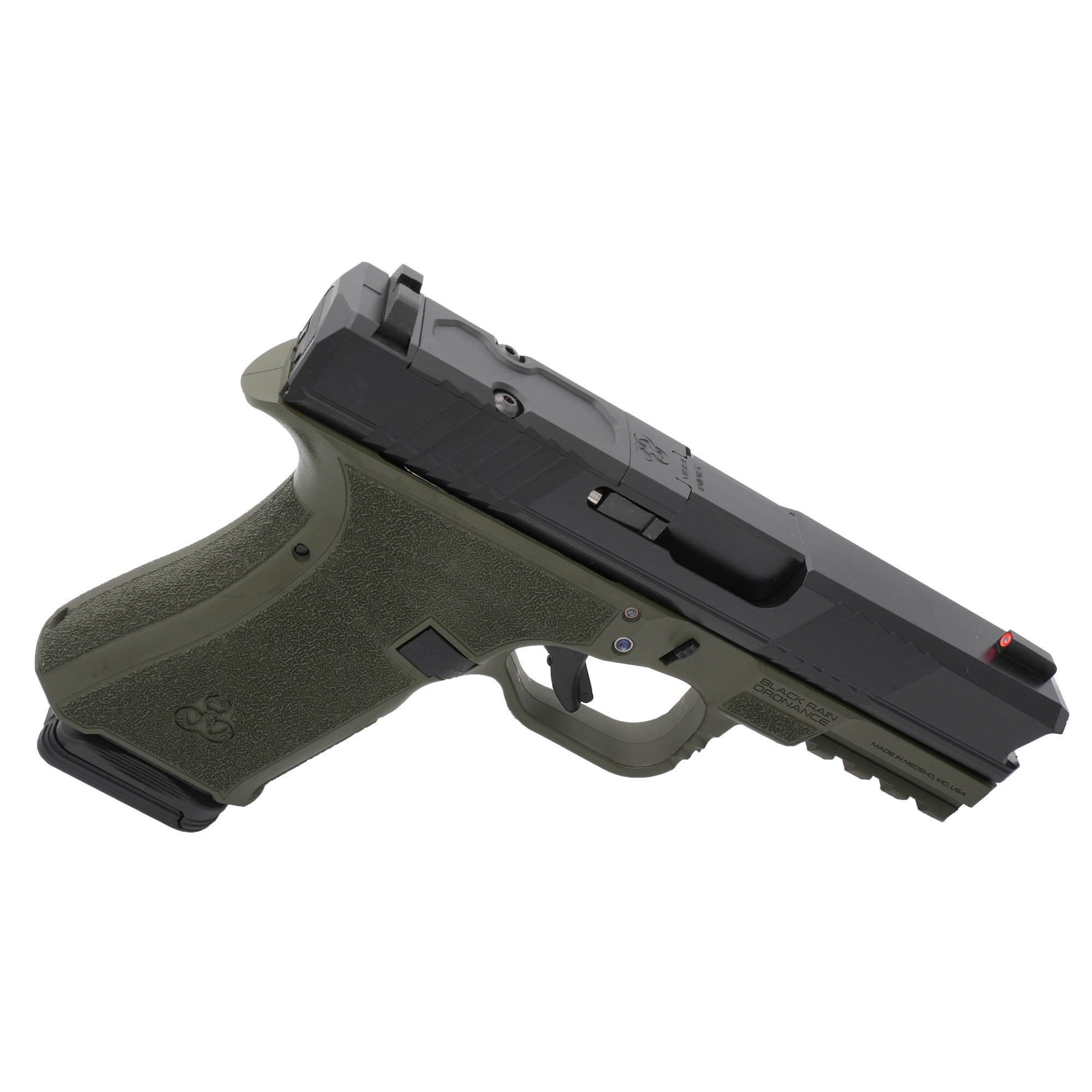 BRO FRONTLINE 9MM 4" 15RD ODG/BLK