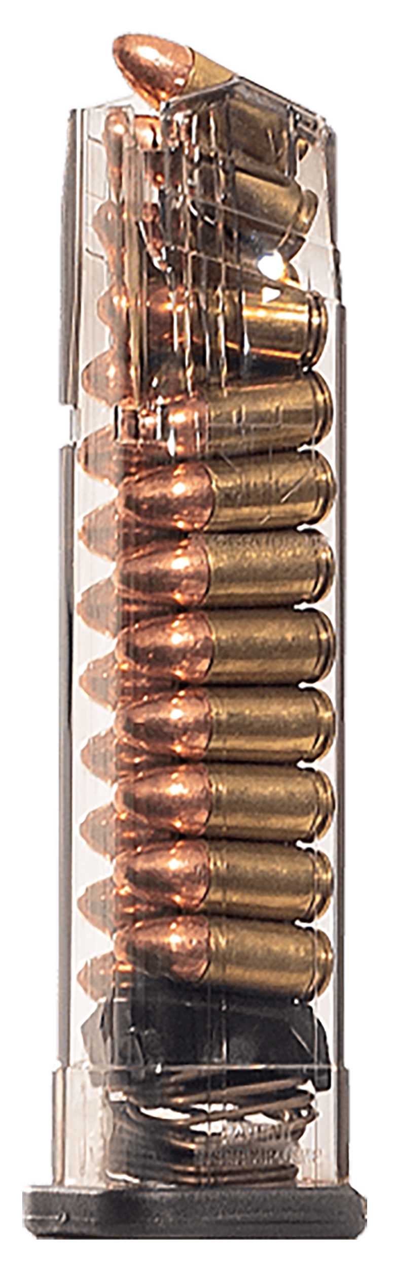 ETS Group SG932021 Pistol Mags Clear Detachable 21rd 9mm Luger for Sig P320