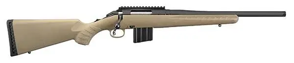 dRUGER AMERICAN RANCH 6.5 GRENDEL 16.1" MT BLK THRDED BBL, FDE STOCK 10RD DETACH STOCK