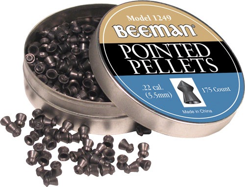 BEEMAN PELLETS 22 POINTED 15.43GR 175 PACK <<
