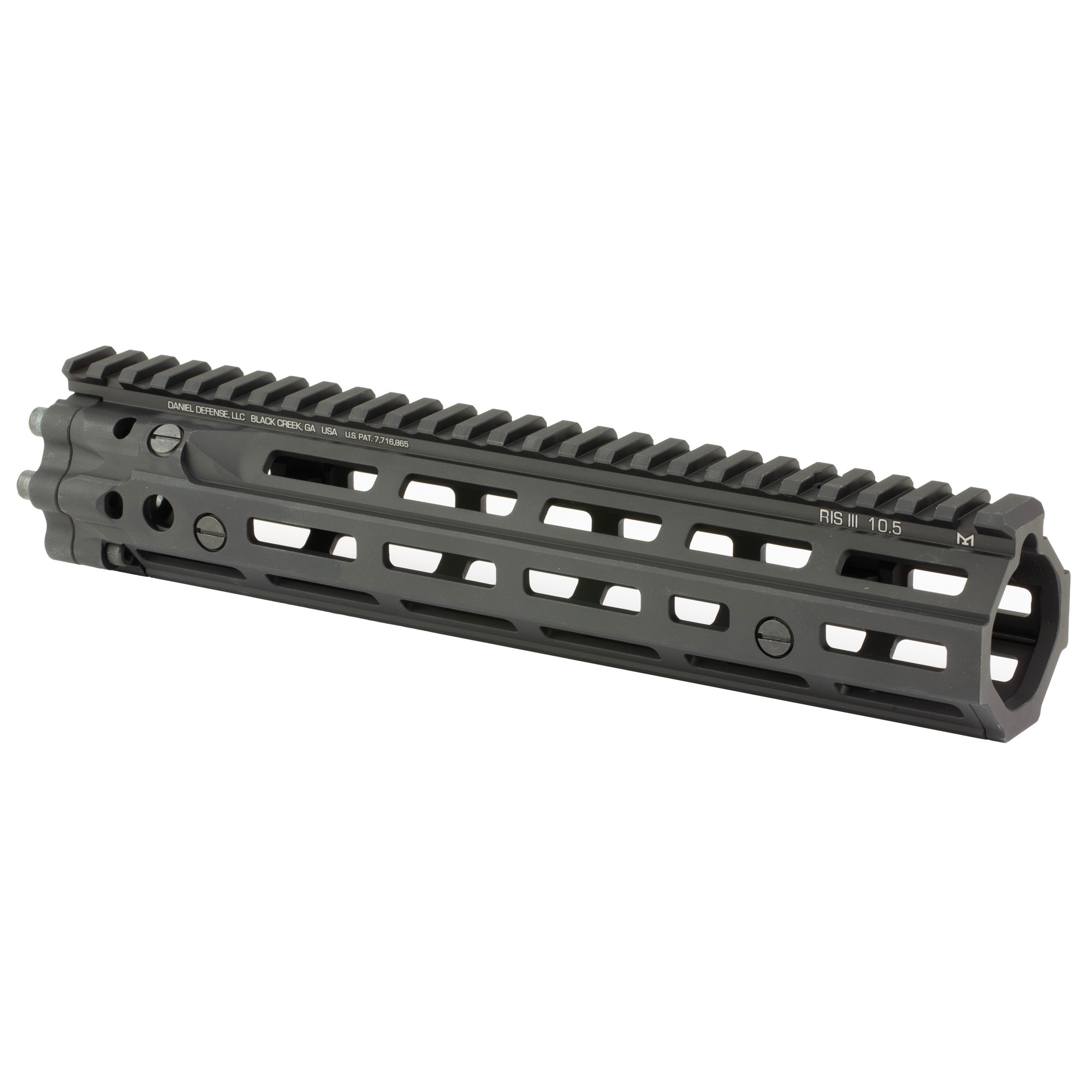 DD RIS III RAIL ASSEMBLIES 10.5" BLK