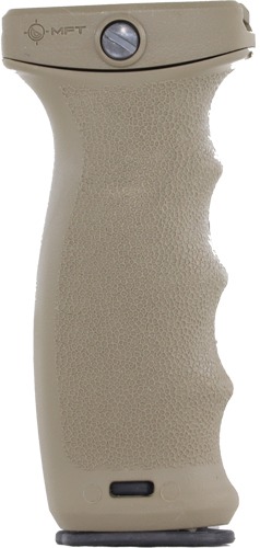 MFT REACT ERGONOMIC VERTICAL GRIP SCORCHED DARK EARTH