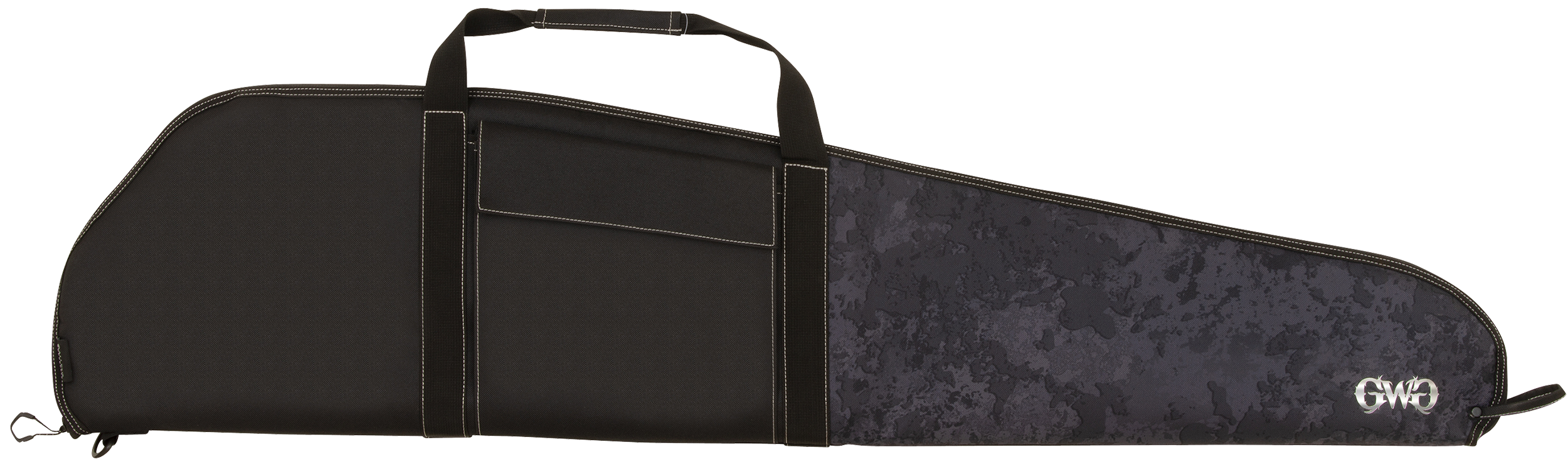 Girls With Guns 90746 Midnight Rifle Case 46" Black with Shade Blackout Camo for Scoped or Non Scoped Rifles