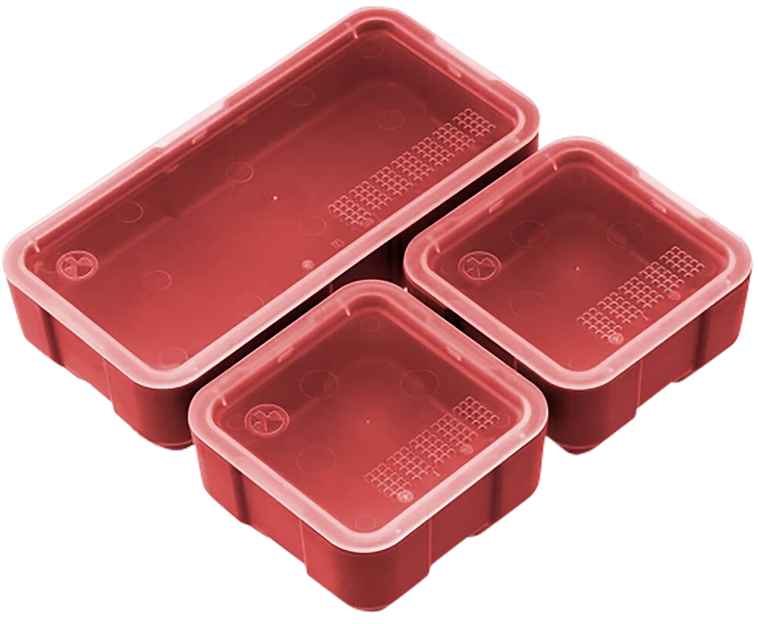 Magpul MAG1389RED DAKA Storage Bin Red Polymer