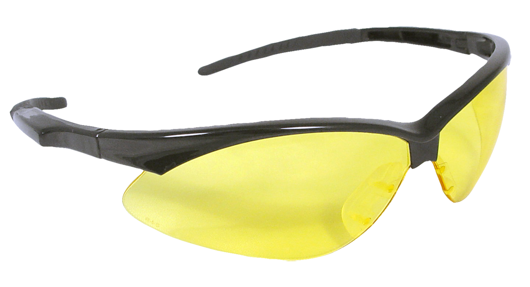 Radians OB140CS Outback Shooting Glasses Adult Amber Lens Anti-Fog Black Frame