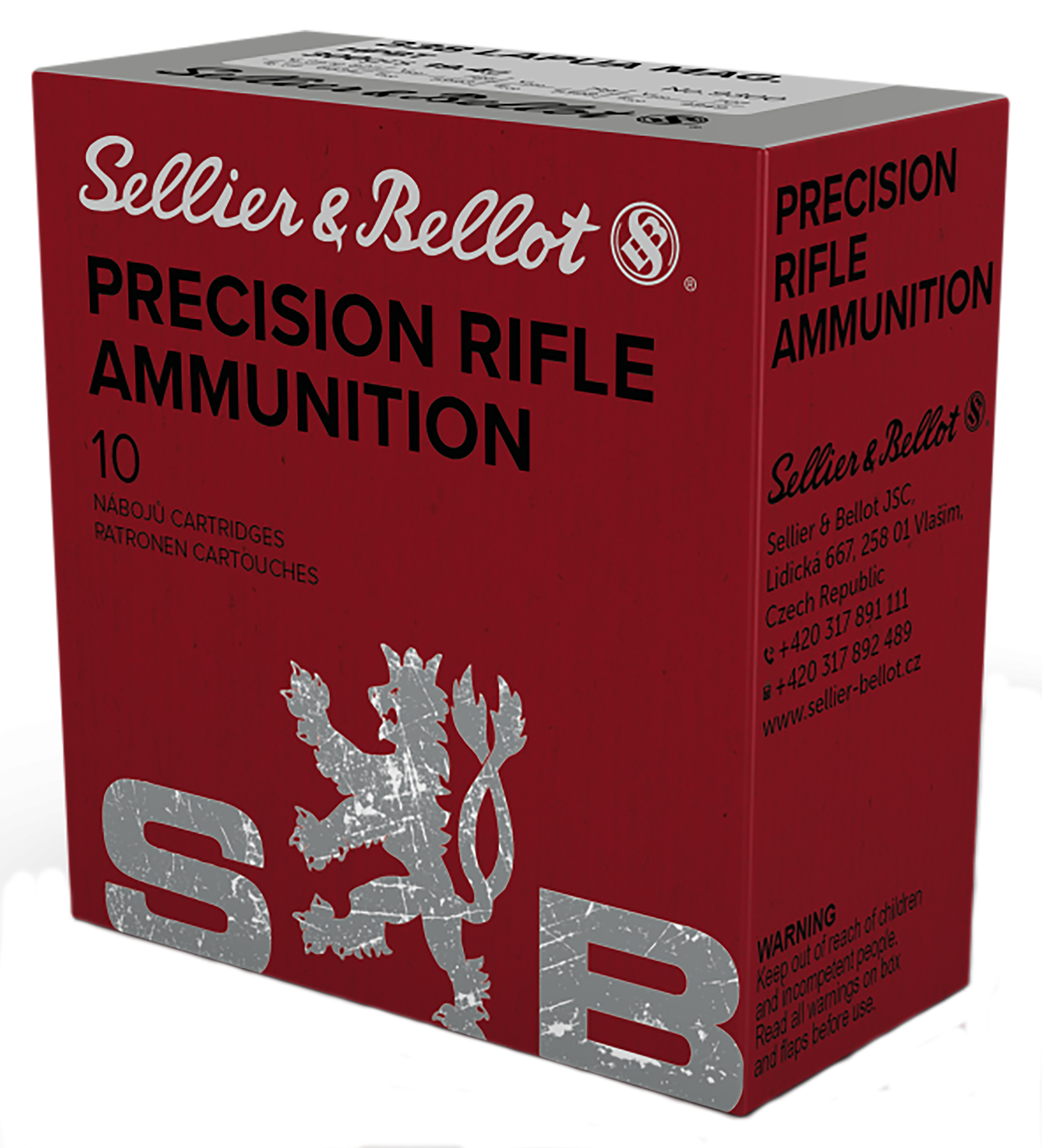 Sellier & Bellot SB338LMB Rifle 338LapuaMag 300gr Hollow Point Boat Tail 10 Per Box/10 Case