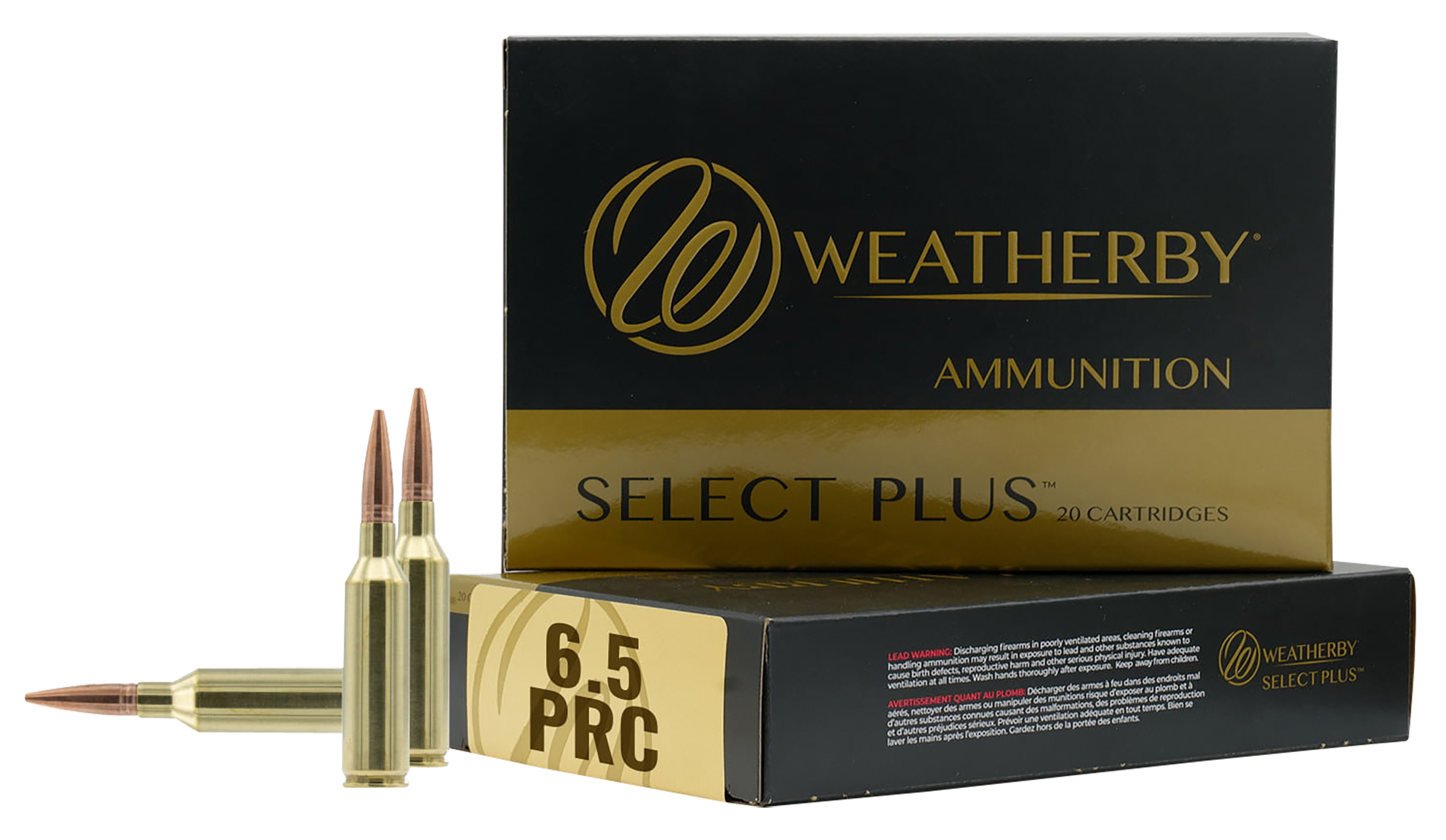 Weatherby F65PRC130SCO Select Plus 6.5PRC 130gr Swift Scirocco 20 Per Box/10 Case
