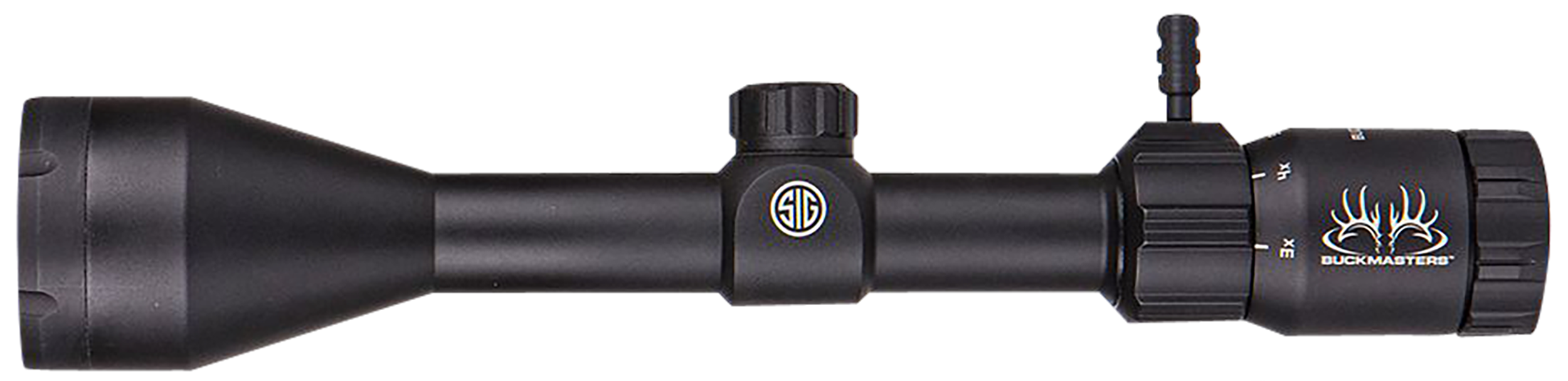 Sig Sauer Electro-Optics SOBM33002 Buckmasters Black Anodized 3-9x 50mm 1" Tube BDC Reticle