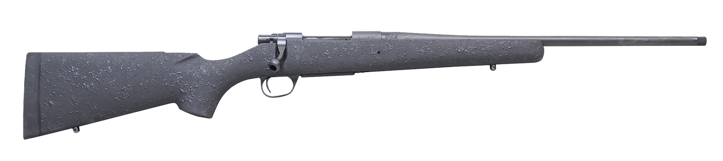 Howa HHSSL243BLK 1500 Superlite Gen2 Full Size 243 Win 3+1 20" Black Threaded Barrel, Matte Blue Steel Drilled & Tapped Receiver, Black w/Black Webbing HS Precision Synthetic Stock, Right Hand