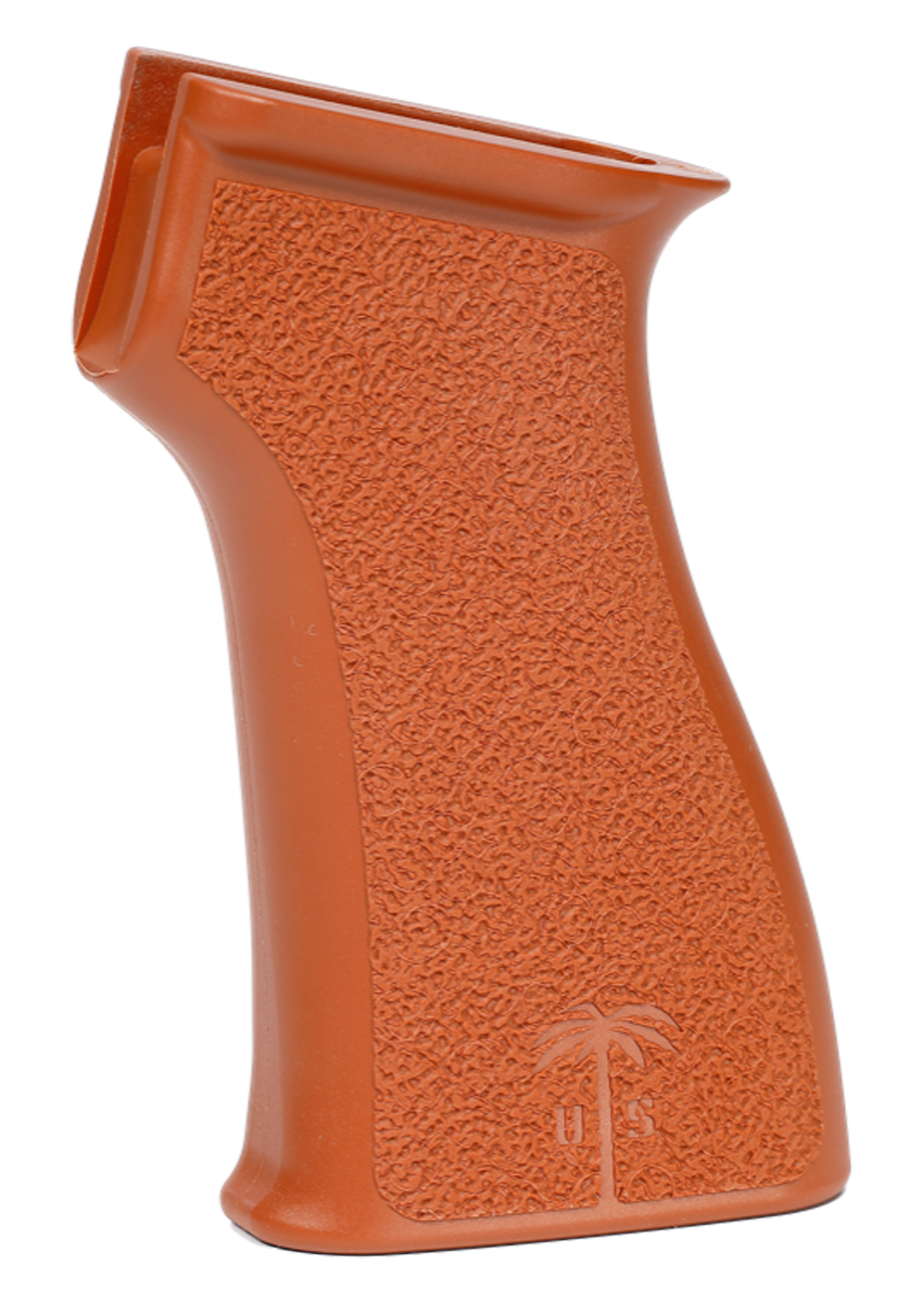 US Palm GR087 Pistol Grip Bakelite Orange Synthetic Fits AK-47, AK-74, PKM, AKM
