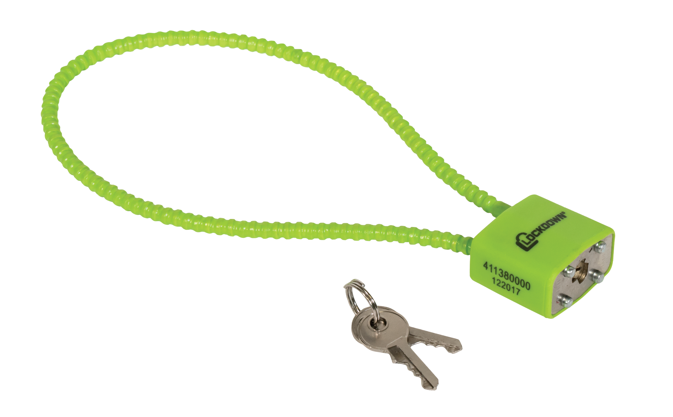 Lockdown 110149 Trigger Lock  Open With Key Green Firearm Fit- Universal 15"